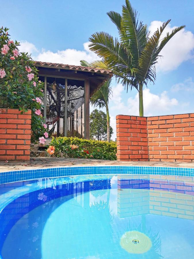Casa Campestre Frente Acuarela -Mesa De Los Santos La Granja Extérieur photo