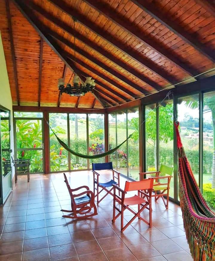 Casa Campestre Frente Acuarela -Mesa De Los Santos La Granja Extérieur photo
